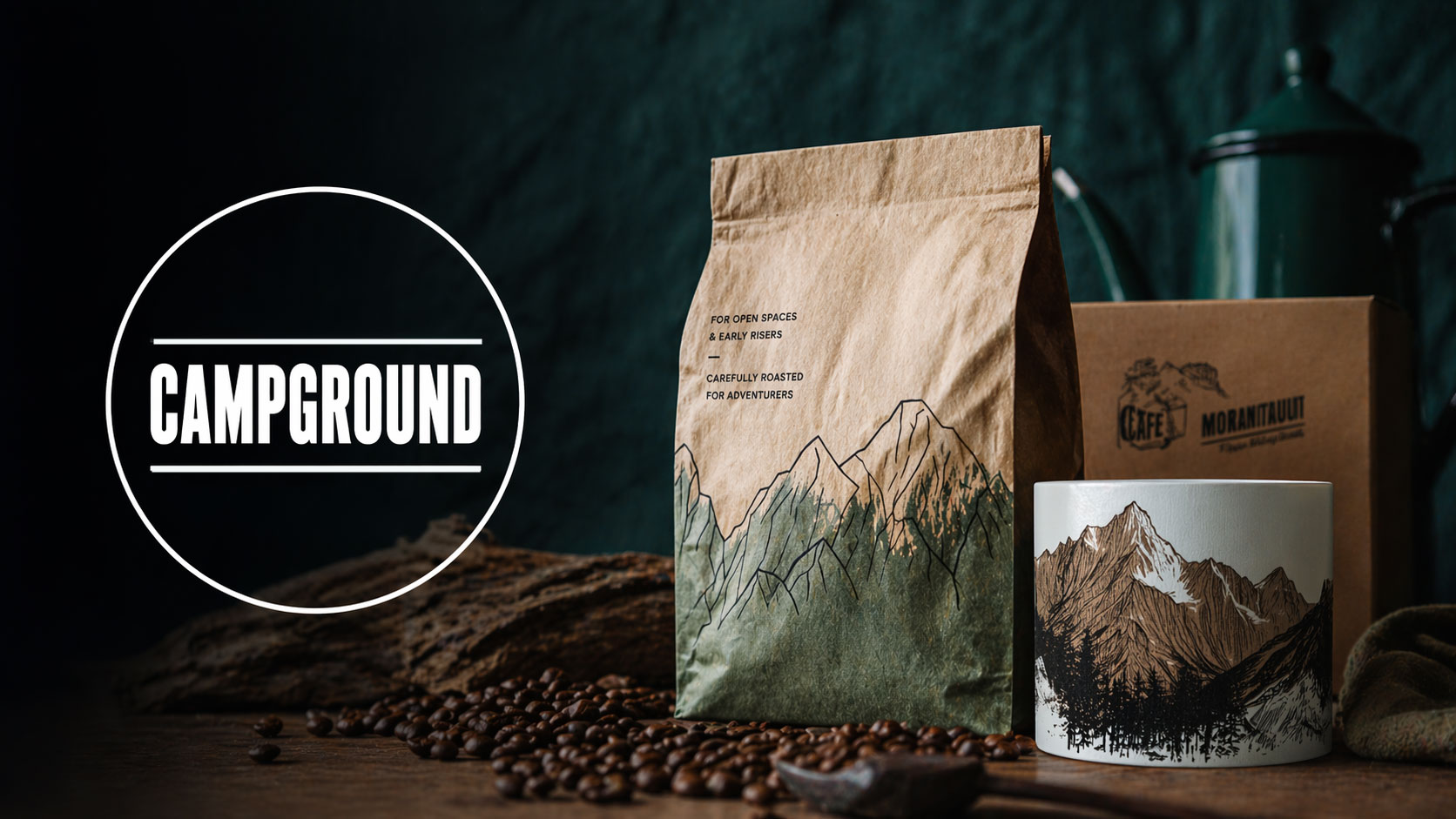 CampGround Coffee brand