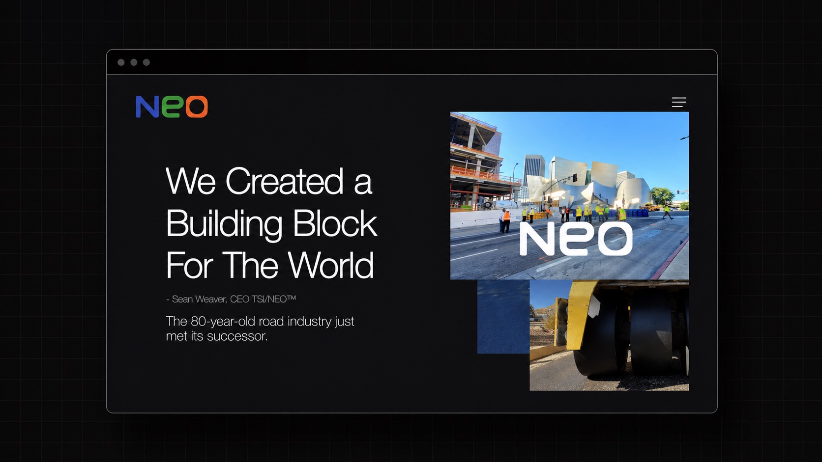 Neo website