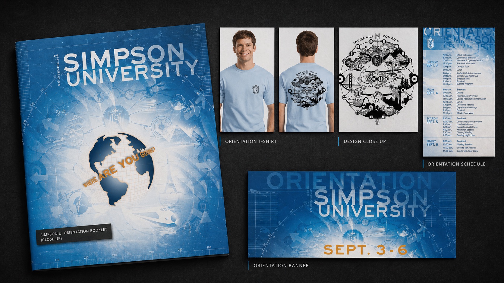 Simpson University orientation campaign