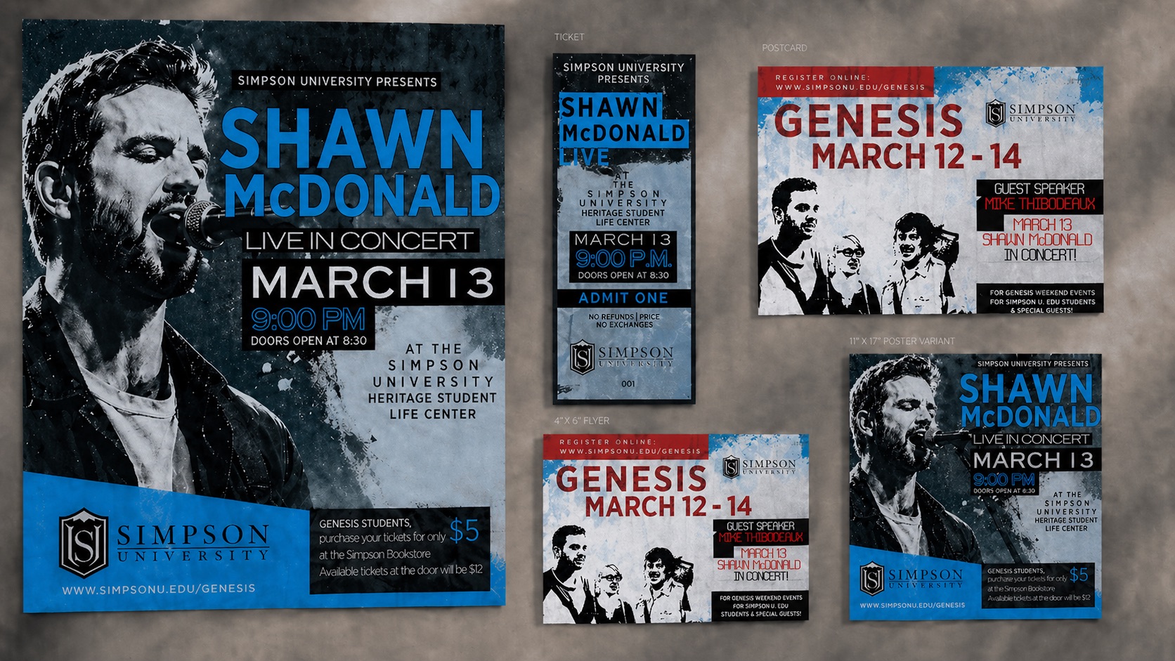 Simpson University Shawn concert